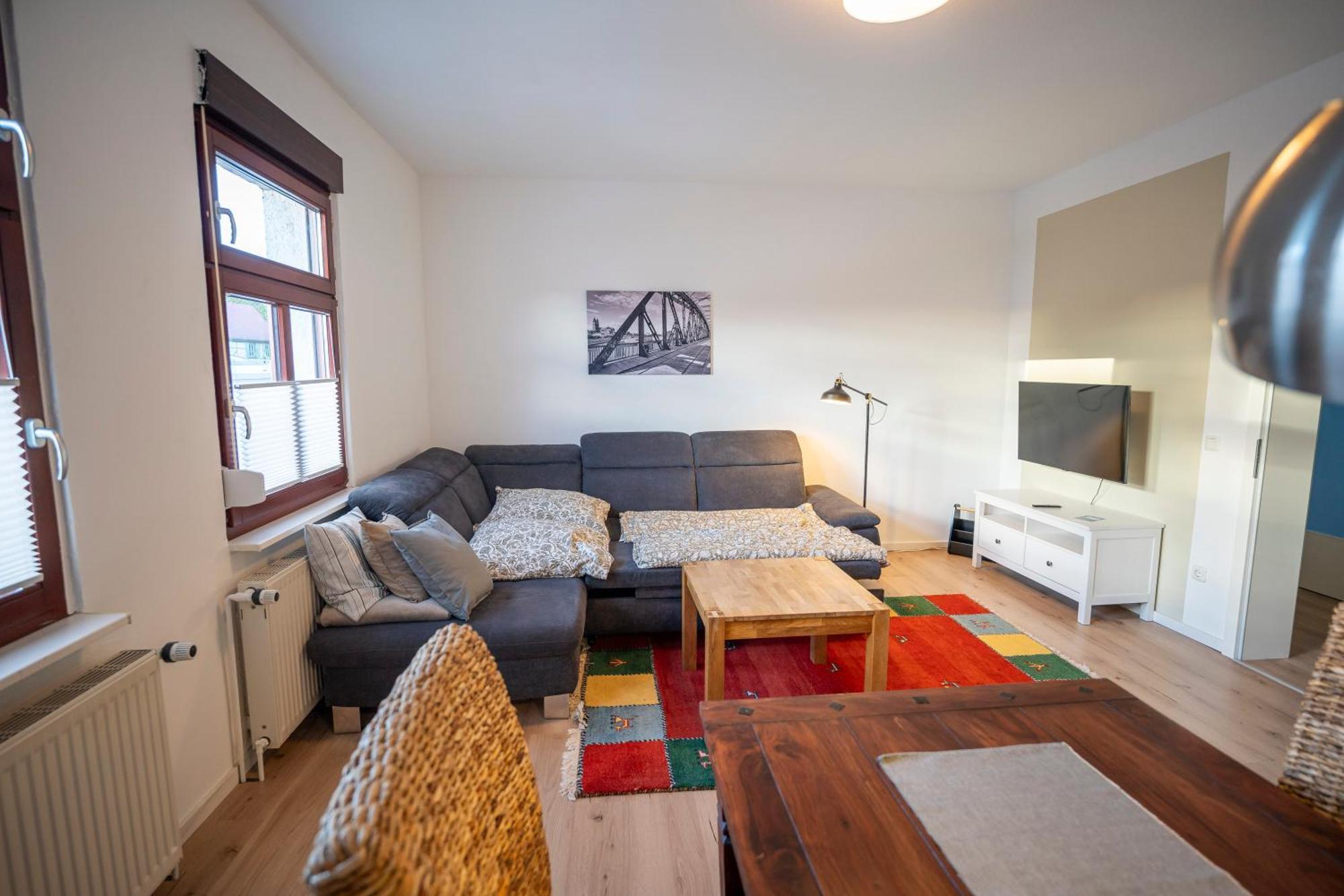 Апартаменты Haus Unterm Mammutbaum - Elberadweg Магдебург Экстерьер фото
