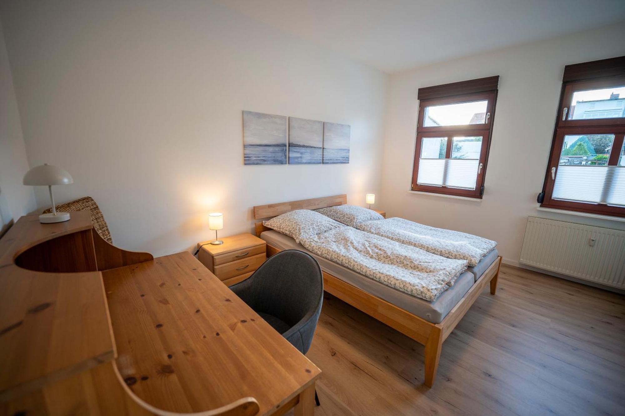 Апартаменты Haus Unterm Mammutbaum - Elberadweg Магдебург Экстерьер фото
