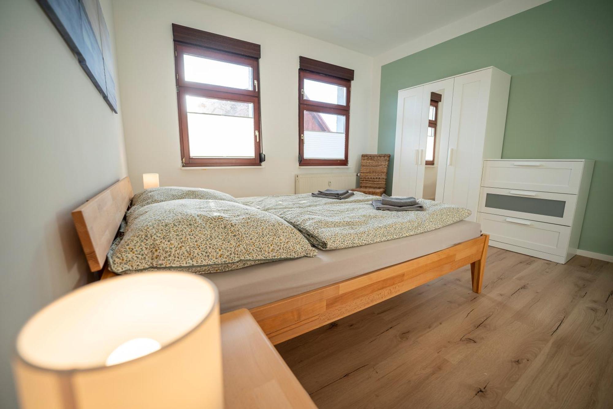 Апартаменты Haus Unterm Mammutbaum - Elberadweg Магдебург Экстерьер фото