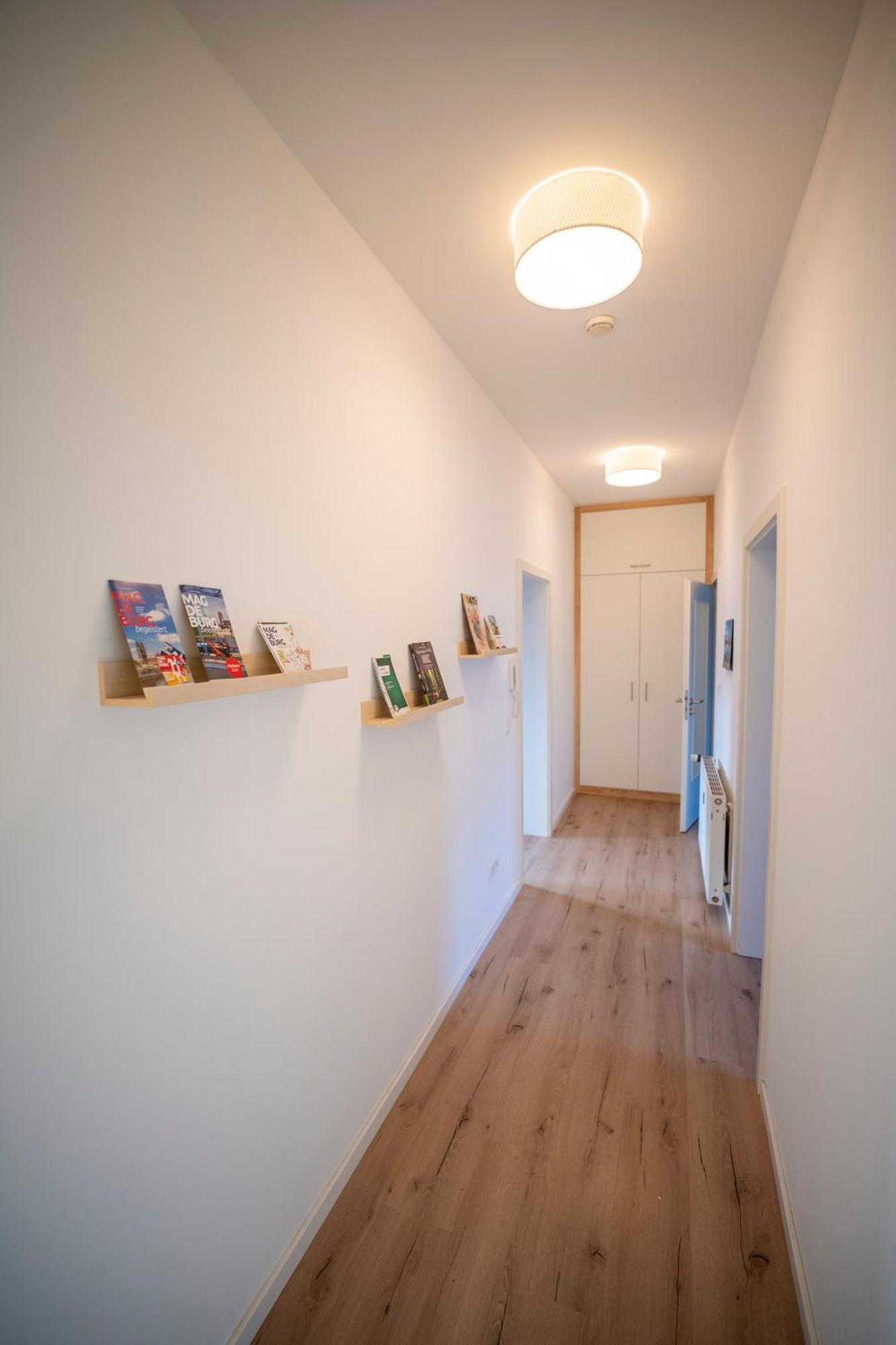 Апартаменты Haus Unterm Mammutbaum - Elberadweg Магдебург Экстерьер фото