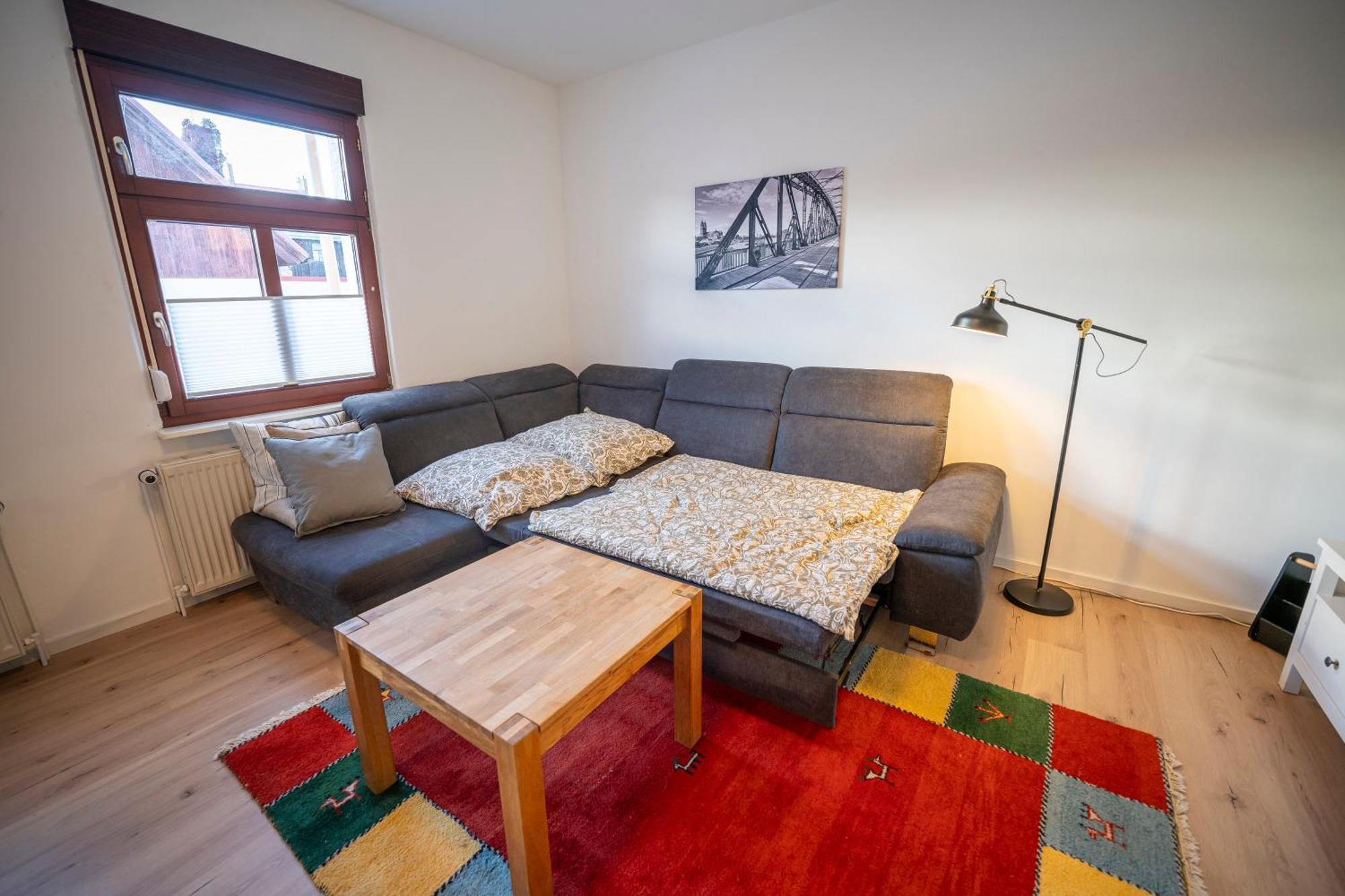 Апартаменты Haus Unterm Mammutbaum - Elberadweg Магдебург Экстерьер фото