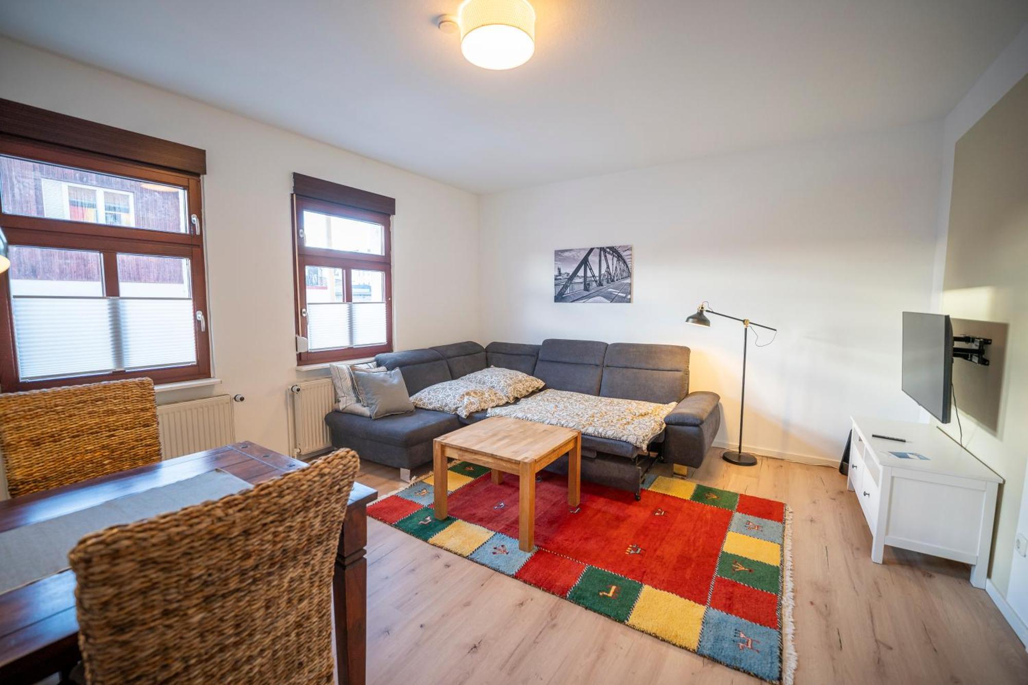 Апартаменты Haus Unterm Mammutbaum - Elberadweg Магдебург Экстерьер фото